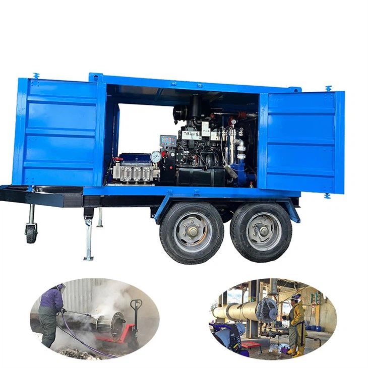 800bar индустриално почистване на тръбопровода хидро взривяване