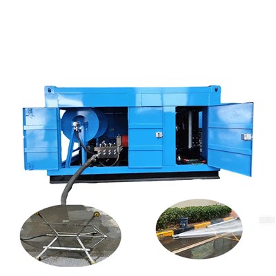 170L/мин. 24MPA Голяма канализационна машина за изтичане на канализация