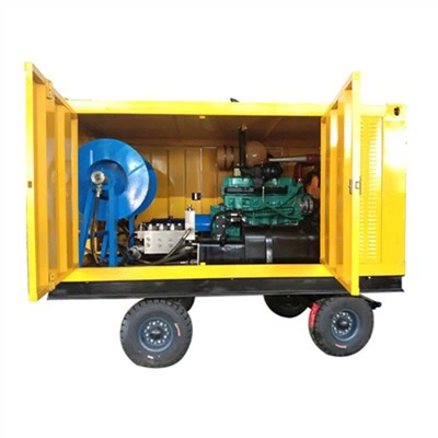 Оборудване за почистване на канализация под високо налягане