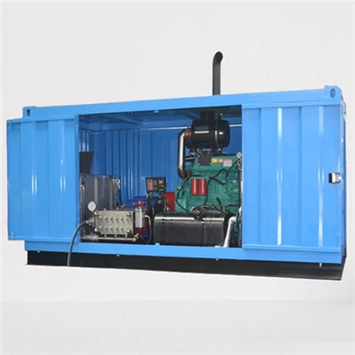 Водоструйна машина за почистване на тръби